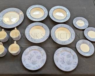 FORREST BLUE STONEWARE DISH SET