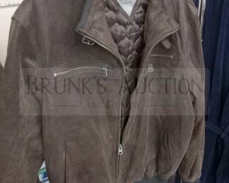 XXL LEVIS STRAUSS LEATHER JACKET