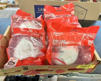 (5) NEW IN PACKAGE MILWAUKEE N95 SAFETY MASKS