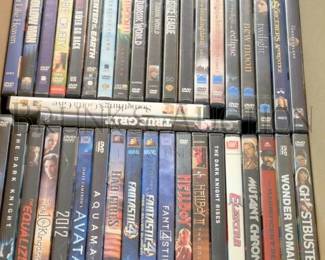 GROUP OF DVDS