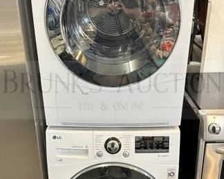 LG STACKING WASHER & DRYER