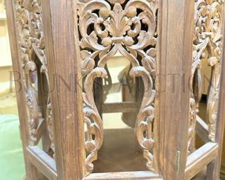 VINTAGE MOROCCAN INLAID SIDE TABLE