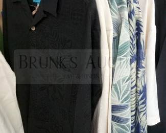 (6) MENS BUTTON UP SHIRTS L/XL