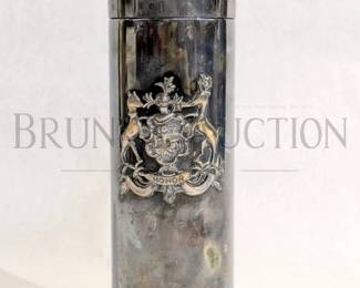 DRINK SHAKER WITH COAT OF ARMS