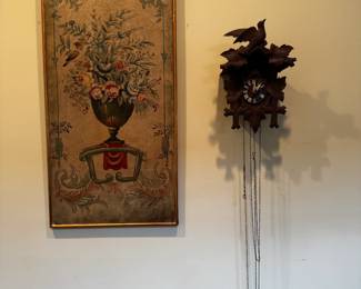 vintage german clock with original box and instructions