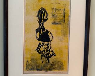 original, signed, numbered print
