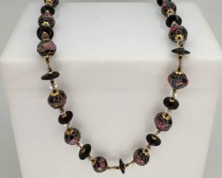 Vintage Murano Italian Glass Beaded Necklace