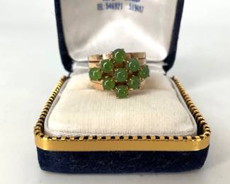 14K Emerald Ring