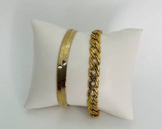 Gold Tone Bracelets