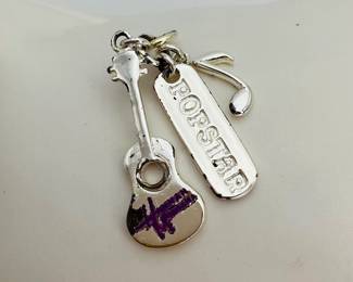 Hannah Montana Silver Charms 