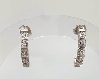 Lab Created Diamond Earrings