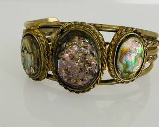 Paua Shell Cuff Bracelet