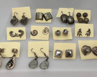 Silver Tone Earrings