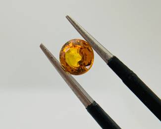 Orange Sapphire Gemstone