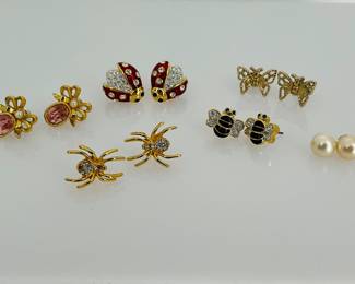 Assorted "Bug" Themed Earrings