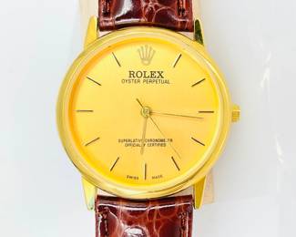 Faux Rolex Oyster Perpetual Watch