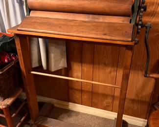 Antique clothes ringer