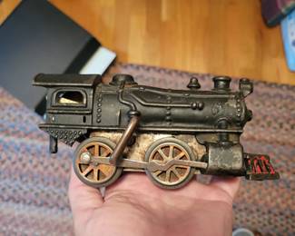 Wind-up toy train