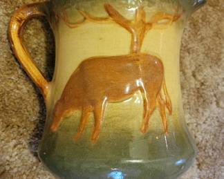 Gorgeous antique cow pitcher