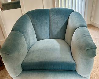 Vintage Rowe Swivel Armchairs