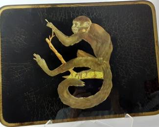 Monkey Glass Placemat - hn $70