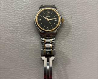 Ebel Watch 1911 (needs battery?) ~ 18k Gold Bezel $700