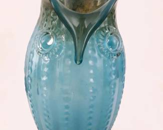 Murano Owl Vase - hn $70