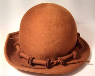 Womens Round Hat - $65