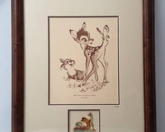 Disney Bambi 60th Anniversary - rnn $250
