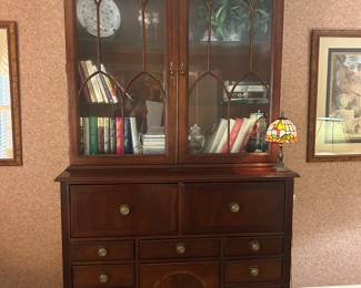 Large Cabinet - china cabinet or display cabinet by Thomasville - Like new condition