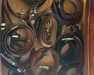 Men's belts