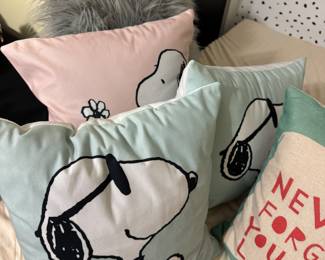 snoopy pillows