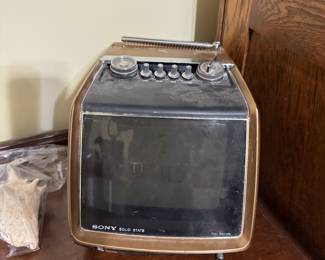 vintage Sony TV