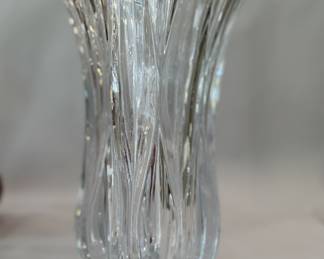 crystal vase