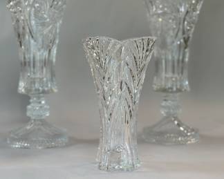 Crystal vases