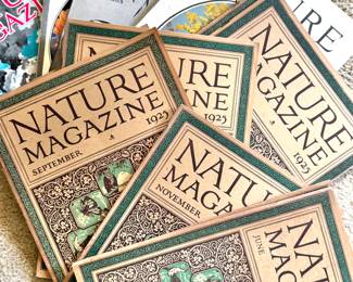 Vintage Nature Magazines 1920s Lot – Collectible Wildlife & Natural History Issues