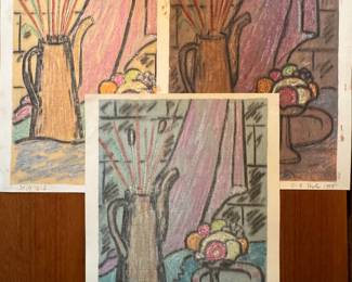 Original Silkscreens, Prints & Drawings by Charles G. Staples