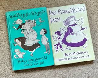 Vintage 1950s/1960s Mrs. Piggle-Wiggle Book Set – Betty MacDonald Classics