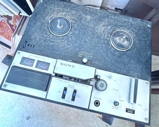 Sony Stereo 350 Reel-to-Reel Tape Recorder – Solid State 3-Head Deck