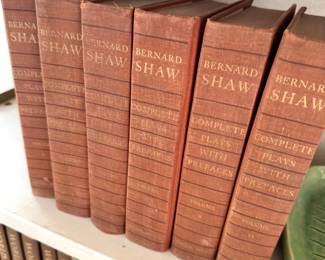 Bernard Shaw – Complete Plays with Prefaces (6 Volume Set, Dodd Mead, Hardcover, Vintage Collection)