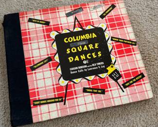 Columbia Square Dances 78 RPM Album – Carson Robison & Old Timers – Set C-47