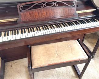 Classic Mid-Century Acrosonic Piano by Baldwin – Excellent Restoration Potential