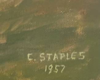 Charles G. Staples – Original Painting