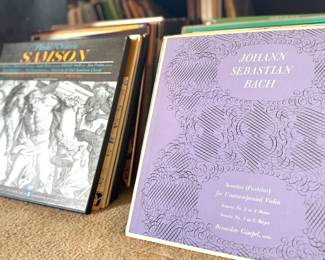 Bulk Classical Vinyl Records – Bach, Orchestral Suites, Symphonies, Collectible LP Lot
