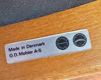 Danish Teak Dining Chairs by O.D. Møbler A-S Domus Danica, Mid-Century Scandinavian Design