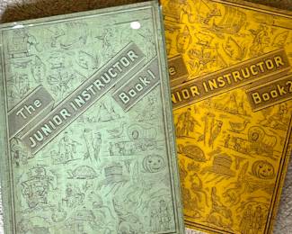 Vintage 1920s “The Junior Instructor” Book Set – Illustrated Children’s Education