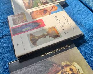 Art Books Collection – Rembrandt, Russian Art Treasures & Painting History