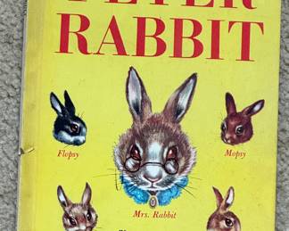 1960s Peter Rabbit Storybook – Flopsy, Mopsy, Cotton-tail & Mrs. Rabbit