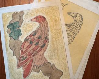 Original Silkscreens, Prints & Drawings by Charles G. Staples