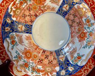 Vintage Japanese Imari plate
